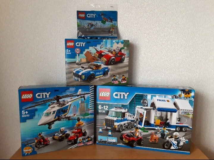 LEGO レゴ シティ ポリス 4セットまとめ
