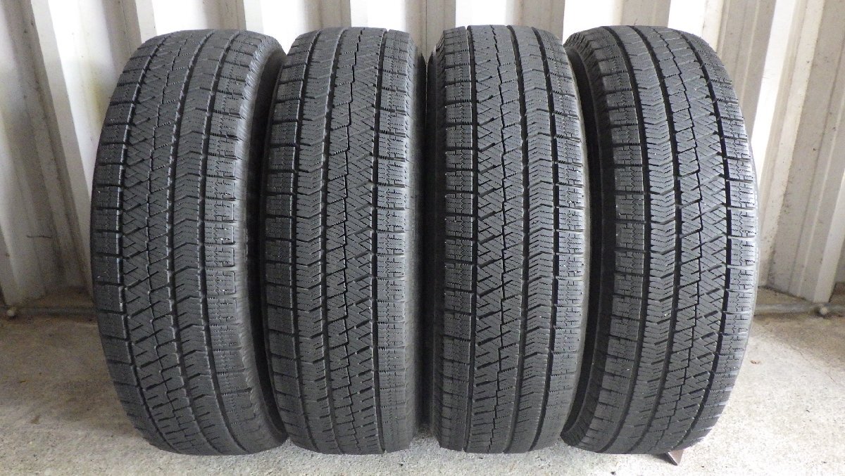 2020年製8~8.5分山 ブリヂストン ブリザック VRX2 195/65R16 92Q 中古4本セット 061021
