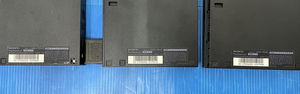 上品なファッション ◇ジャンク品 SONY SCPH-18000 他付属品 PS2/PS3本体まとめ計7点 本体