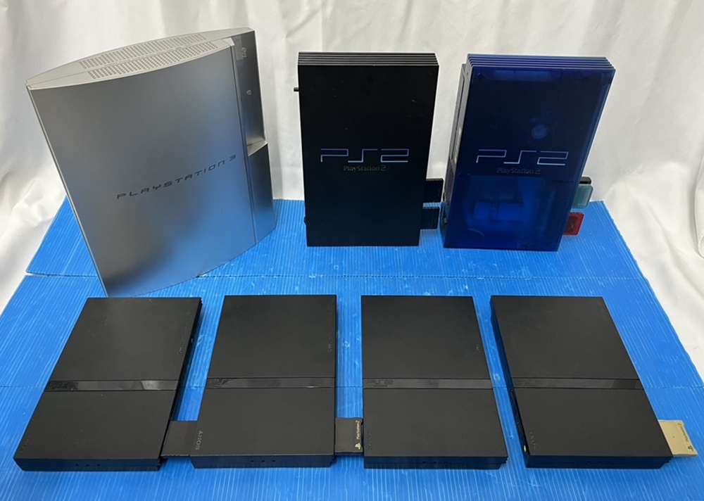 新しいスタイル ◇ジャンク品 SONY PS2/PS3本体まとめ計7点 他付属品 SCPH-18000 本体