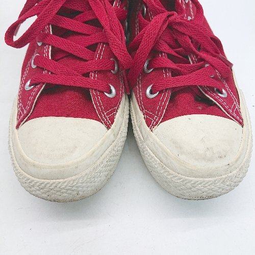 * CONVERSE ALL STAR PLTS MS COLORS HI 5ck376 is ikatto sneakers size 24.5 red lady's E