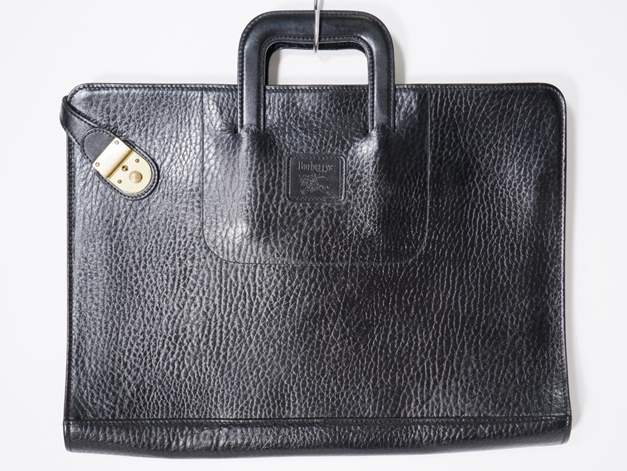 Burberry's/バーバリーズ シュリンクレザーブリーフケース ビジネスバッグ [MBGA76182]