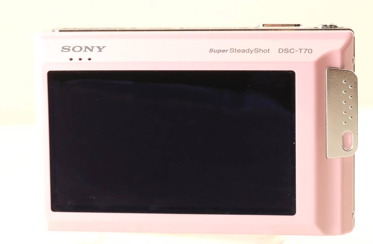 ソニー Cyber-shot Super Steady Shot DSC-T70 通電確認済み ソニー Cyber-shot Super Steady Shot DSC-T70 通電確認済み