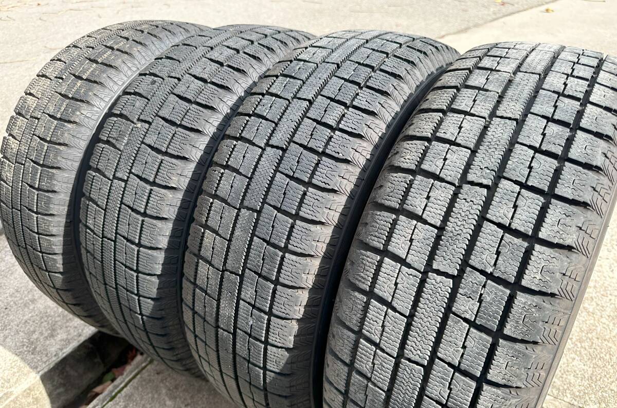【けっこう溝あります！！ WEDS VELVA SPORTZ アルミ ホイール&TOYO GARIT G5 スタッドレス 195/65R15 4本セット 15×6J +50 5穴 PCD114.3