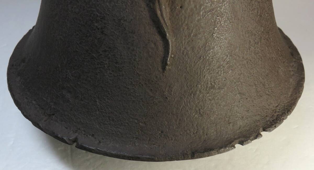 茶釜 炉釜 海老環付釜 渡辺宗典作 銅蓋 釜環付 箱なし 新品