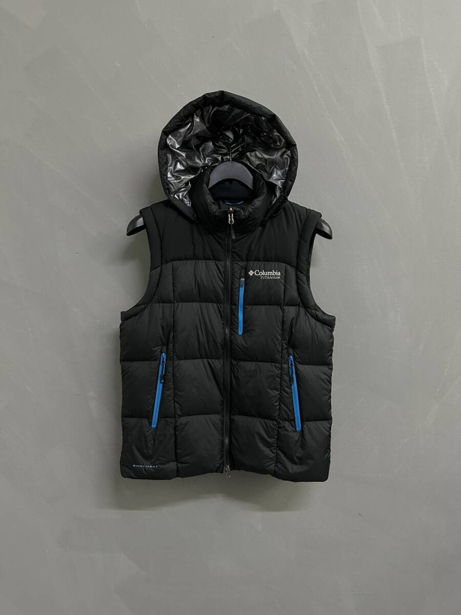 T5599 COLOMBIA TITANIUM OMNI-HEAT ダウンジャケット メンズ M サイズ 正規品