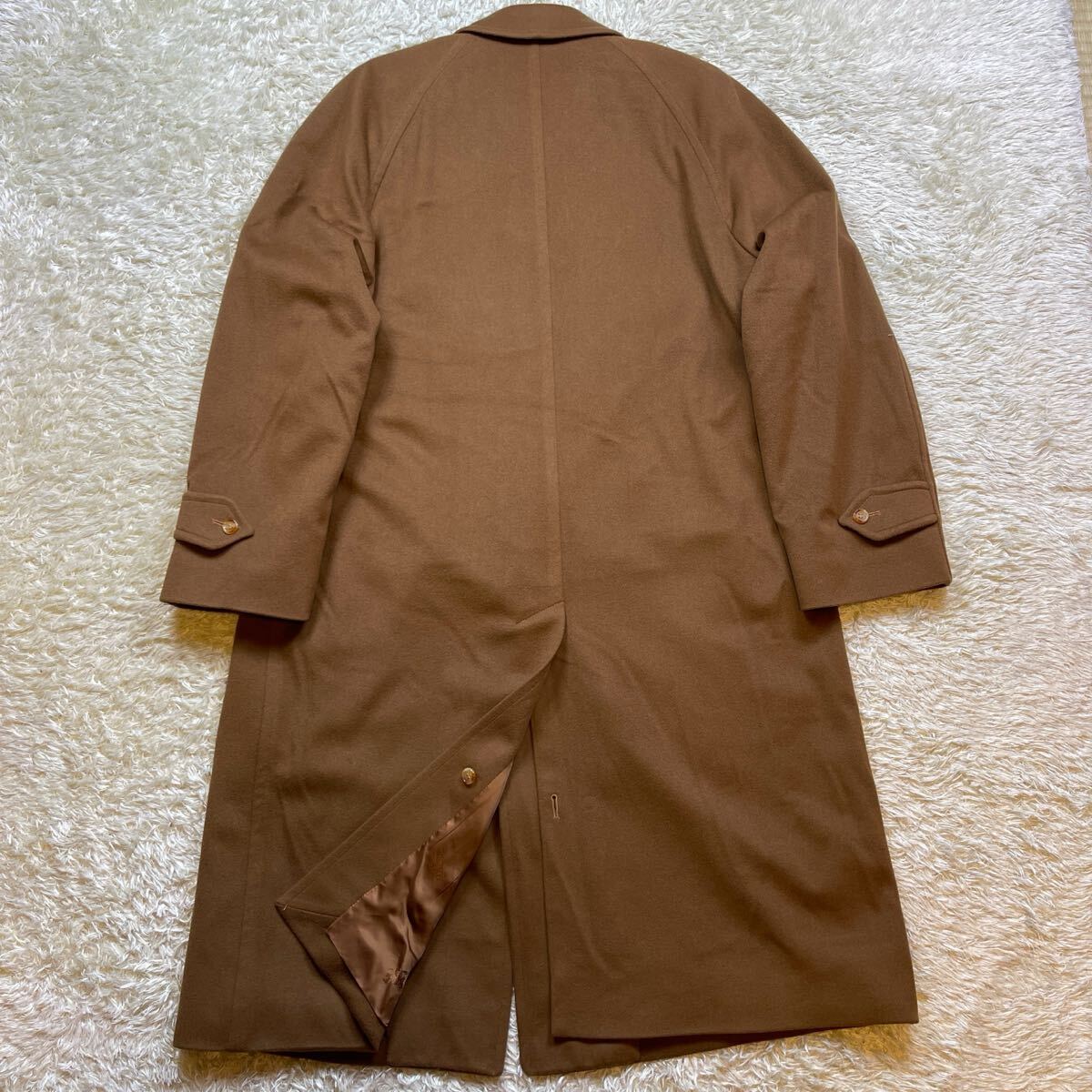 カシミヤ100%/極美品/キャメル色! バーバリーロンドン ステン カシミヤ100%/極美品/キャメル色! バーバリーロンドン ステン