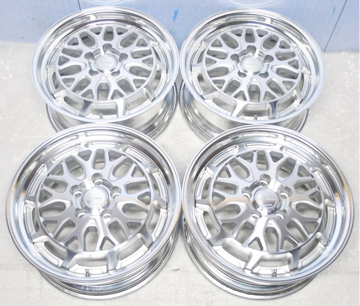 WORK ワーク Seeker シーカー MX 17インチ 7.5J 5H-114.3 +45 カットクリア 4本