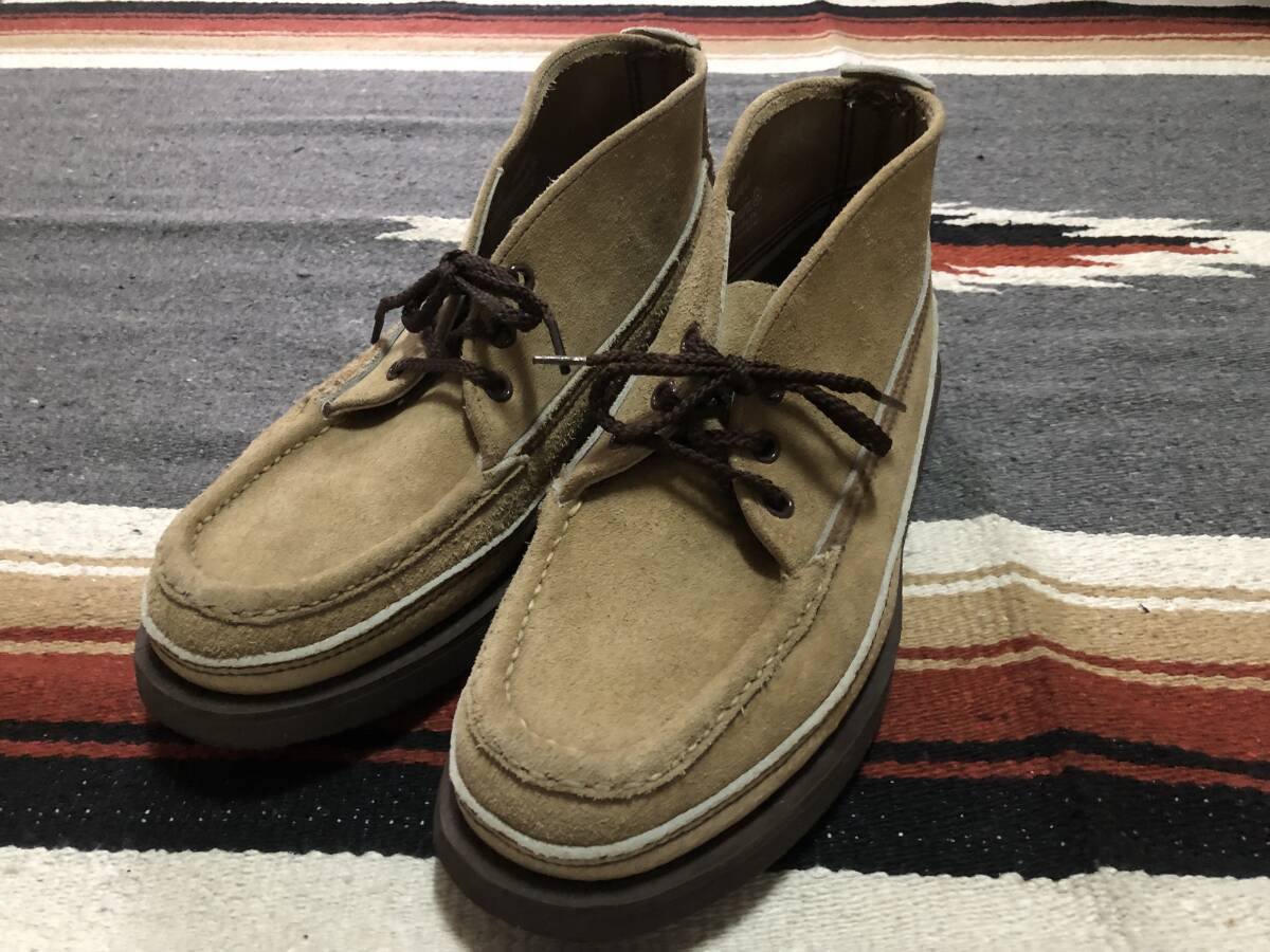 ★ラッセルモカシン スポーティングクレー チャッカーブーツ サイズ7 1/2 RUSSELL MOCCASIN★