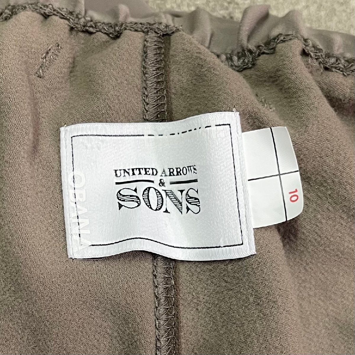 UNITED ARROWS & SONS by DAISUKE OBANA REGULAR PANTS L United Arrows and солнечный z кости ke весь na постоянный брюки 