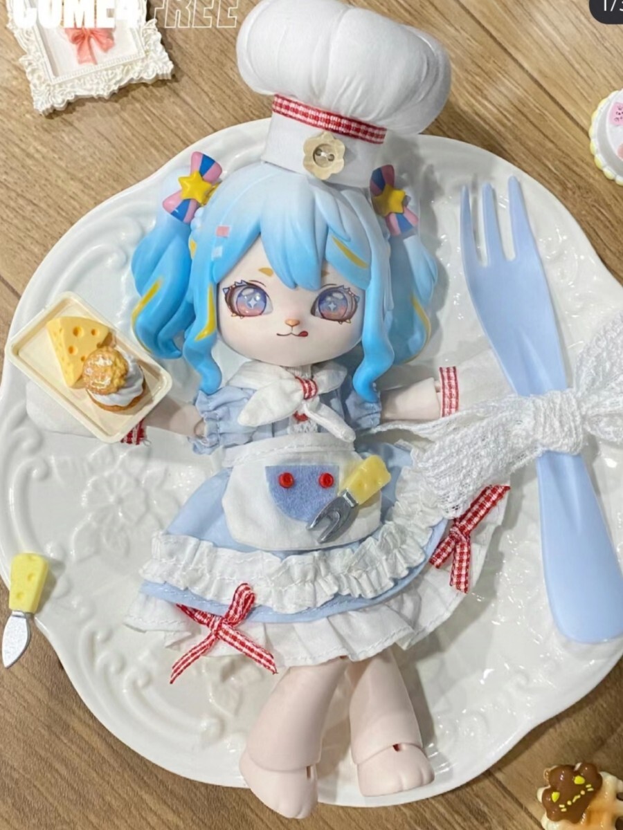 BONNIE bunny ボニーバニー　ワンピース　コック　お洋服　1/12ドール　come4free オビツ11