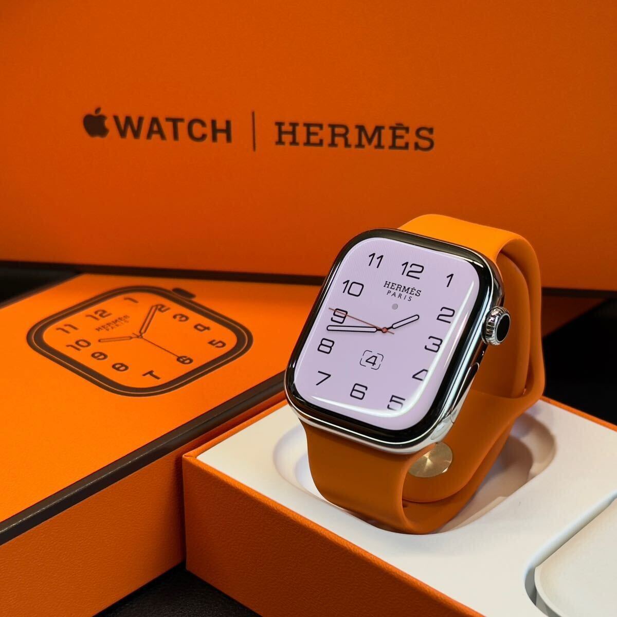 即決 ほぼ未使用 最新 Apple Watch series10 HERMES シルバー 即決 ほぼ未使用 最新 Apple Watch series10 HERMES シルバー