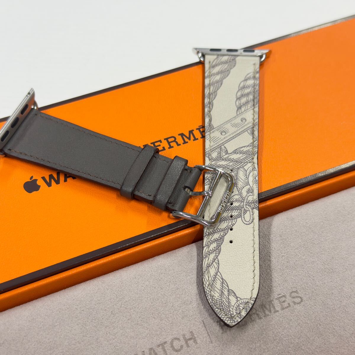 有名ブランド 485 Apple Watch <エルメス> D.バックル エベンヌ 有名ブランド 485 Apple Watch <エルメス> D.バックル エベンヌ