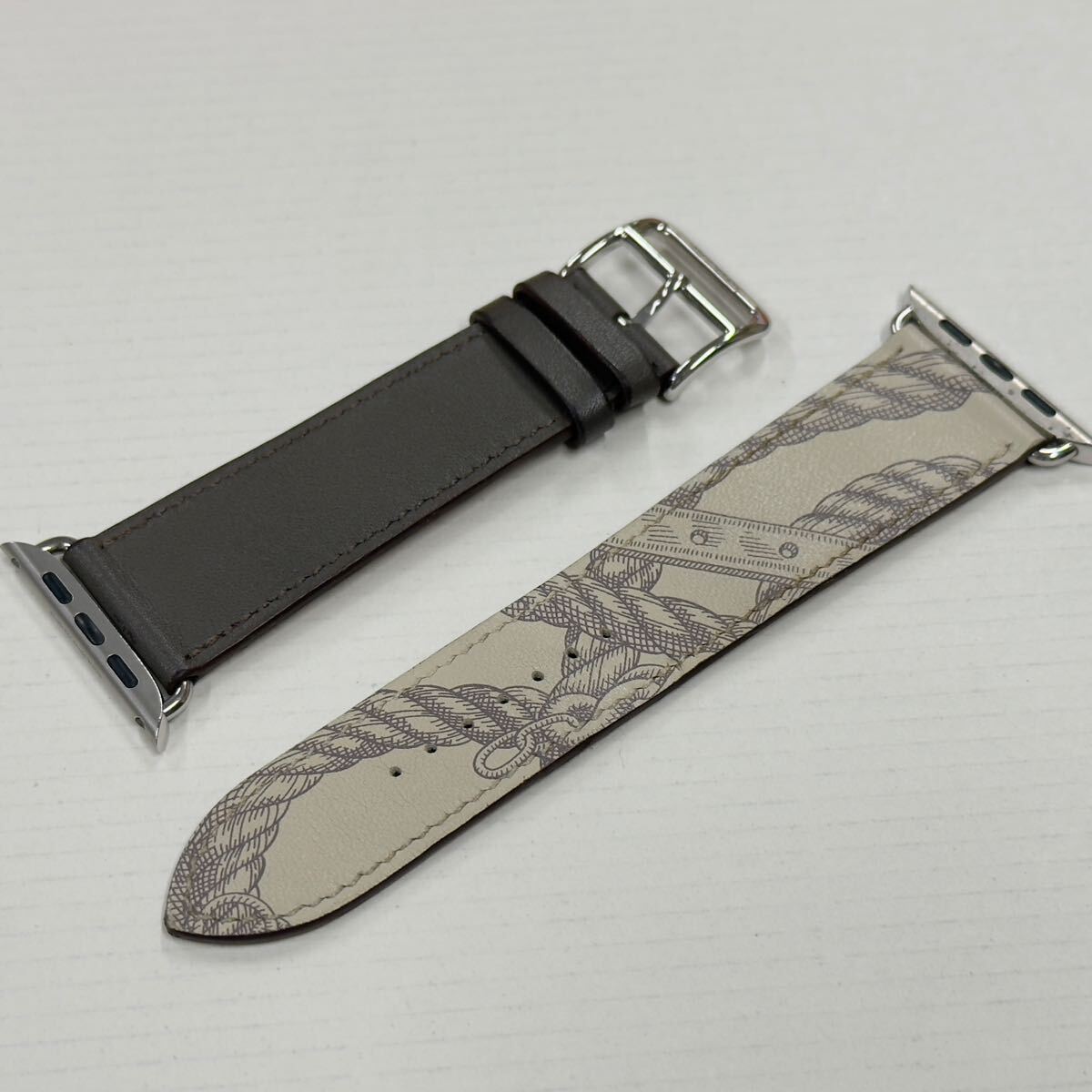 ☆即決 希少 レア Apple watch HERMES エタン ベトン エルメス アップルウォッチ 44mm 45mm 46mm 014