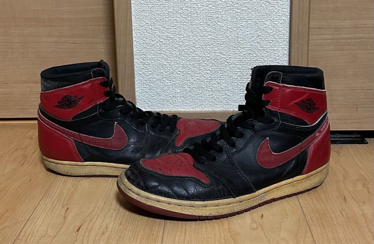 早い者勝ち NIKE AIR JORDAN1 94 bred banned 赤黒 ナイキ エア 早い者勝ち NIKE AIR JORDAN1 94 bred banned 赤黒 ナイキ エア