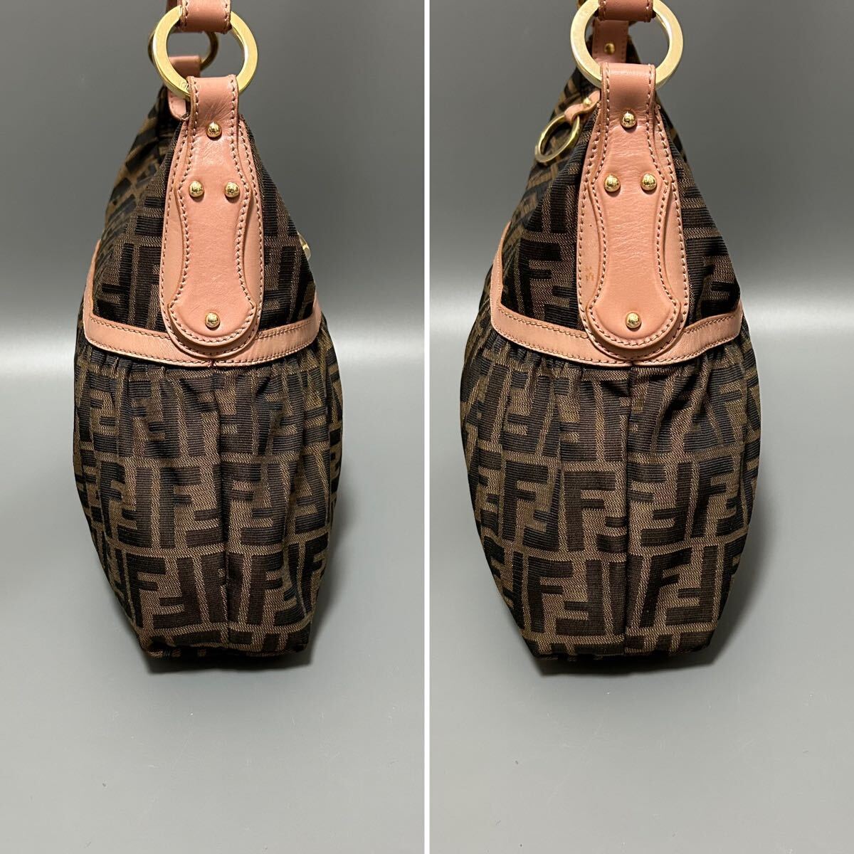 1円 FENDI フェンディ ヴィンテージ ズッカ柄 ズッキーノ PVC 1円 FENDI フェンディ ヴィンテージ ズッカ柄 ズッキーノ PVC
