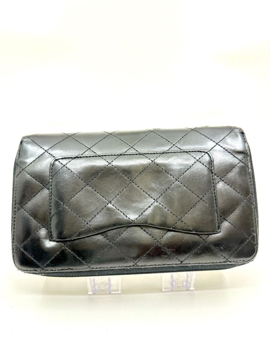 CHANEL シャネル カンボンライン ダブルジップ オーガナイザー CHANEL シャネル カンボンライン ダブルジップ オーガナイザー
