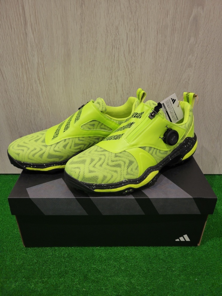 ★新品★アディダス★CODECHAOS(コードカオス)BOA 25 スパイクレスシューズ★ルシッドレモン★27.0