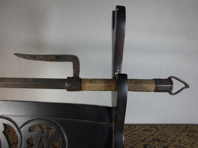 ** антиквариат небо страна ** название товар!! редкий товар!! 10 рука (9*. кожаная оплетка )