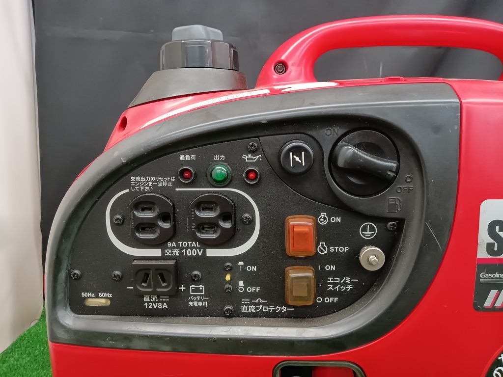 中古品 shindaiwa 新ダイワ やまびこ 0.9KVA 900W インバーター 中古品 shindaiwa 新ダイワ やまびこ 0.9KVA 900W インバーター