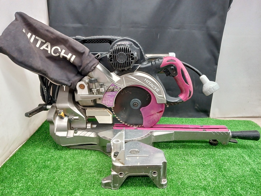 中古品 HitachI koki 日立工機 165mm 卓上スライド丸ノコ 中古品 HitachI koki 日立工機 165mm 卓上スライド丸ノコ