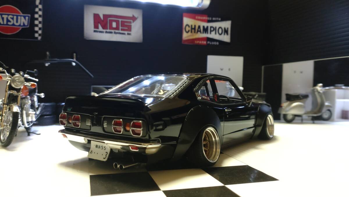 1／18イグニッションモデル　サバンナRX3カスタム Amazon | イグニッションモデル 1/18 マツダ サバンナ GT RX3