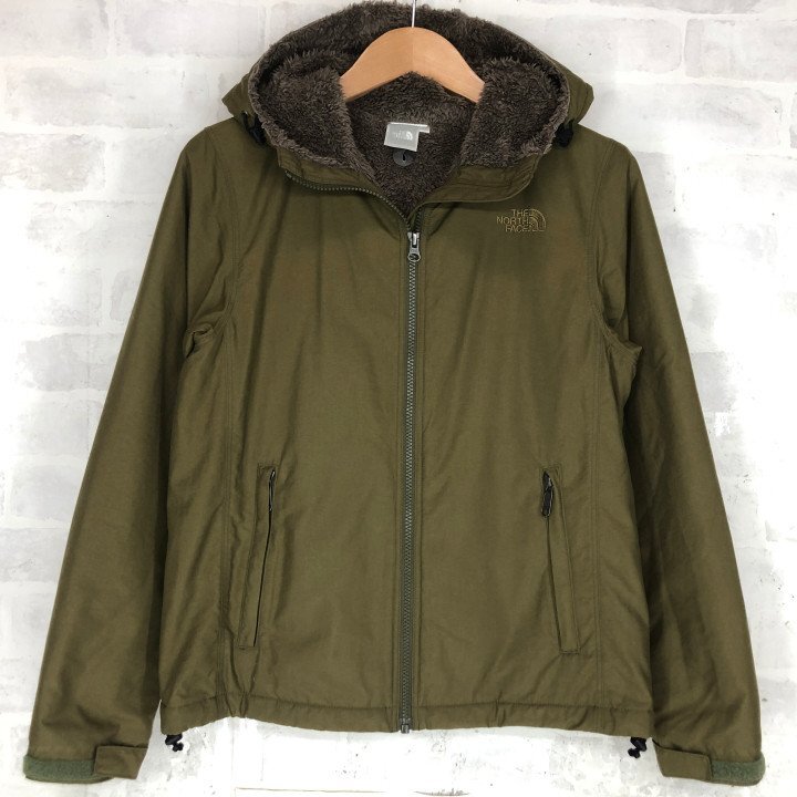 THE NORTH FACE ノースフェイス コンパクト ノマドジャケット NPW71633 SIZE: M レディース カーキ LH632024112108