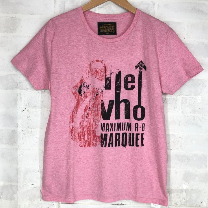 MARQUEE THE WHO Maximum ザ・フー マーキークラブ バンドTEE 半袖 Tシャツ ピンク MU632024112804