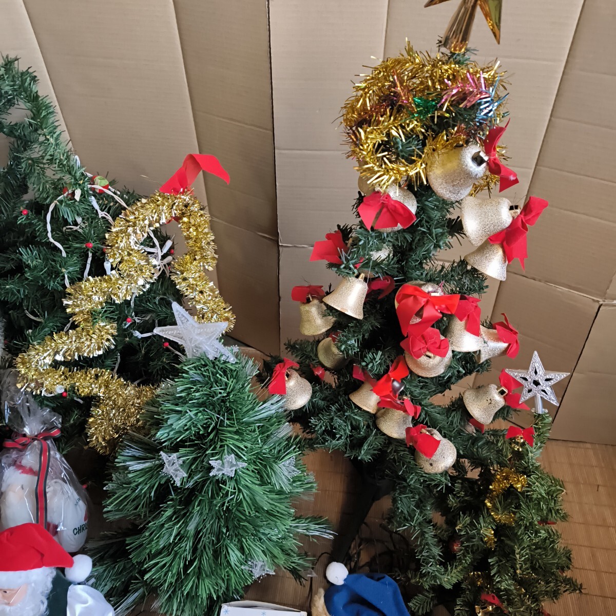 クリスマスツリー 　（ジャンク） 送料込みクリスマスツリー ファイバーツリー ジャンク扱い 180 KAZI