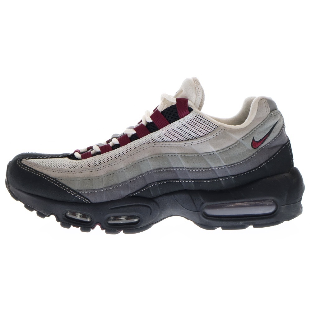 NIKE ナイキ Air Max 95 Pearl Grey Dark Beetroot DQ9001-001 エアマックス95 パールグレー ダークビートルート スニーカー US8.5/26.5cm