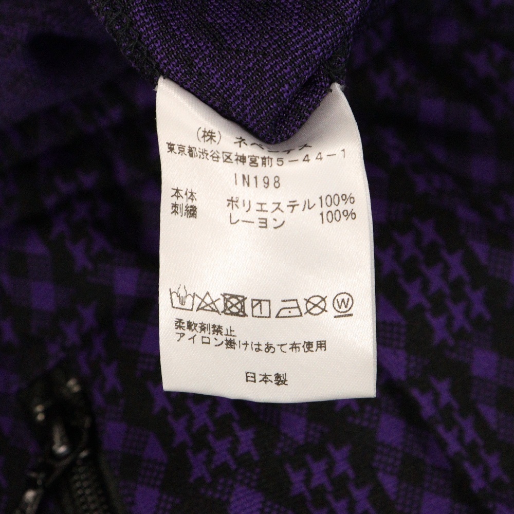 Needles ニードルス 21SS TRACK PANT POLY JQ 総柄ジャガード Needles ニードルス 21SS TRACK PANT POLY JQ 総柄ジャガード