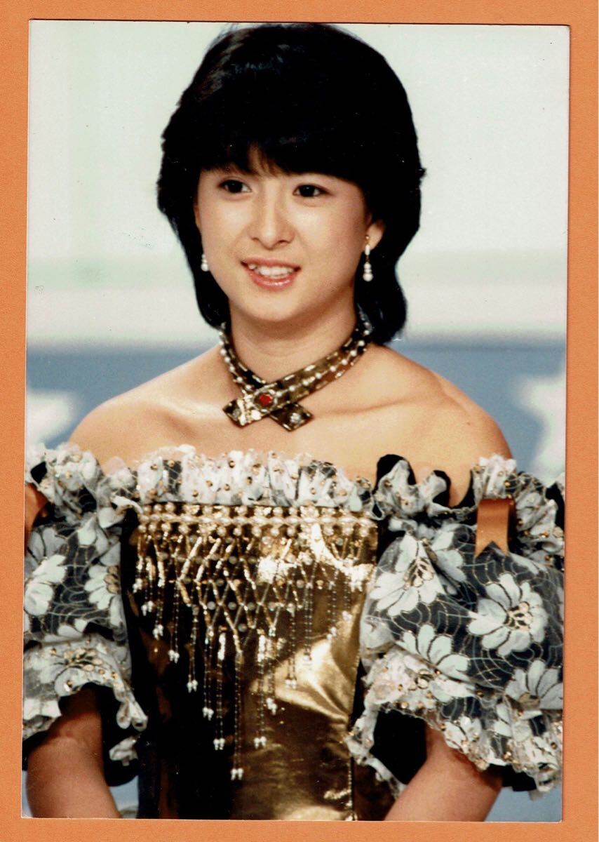 河合奈保子 生写真 当時物 ☆貴重☆河合奈保子さん♪当時物生写真E判♪46