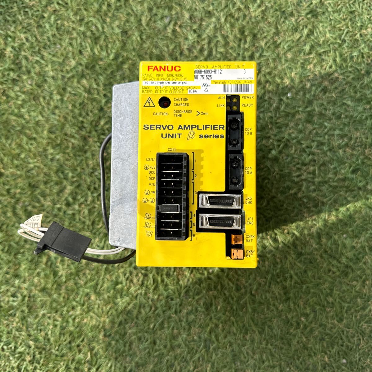 4L093 FANUC A06B-6093-H112 サーボアンプ 動作保証 インボイス 4L093 FANUC A06B-6093-H112 サーボアンプ 動作保証 インボイス