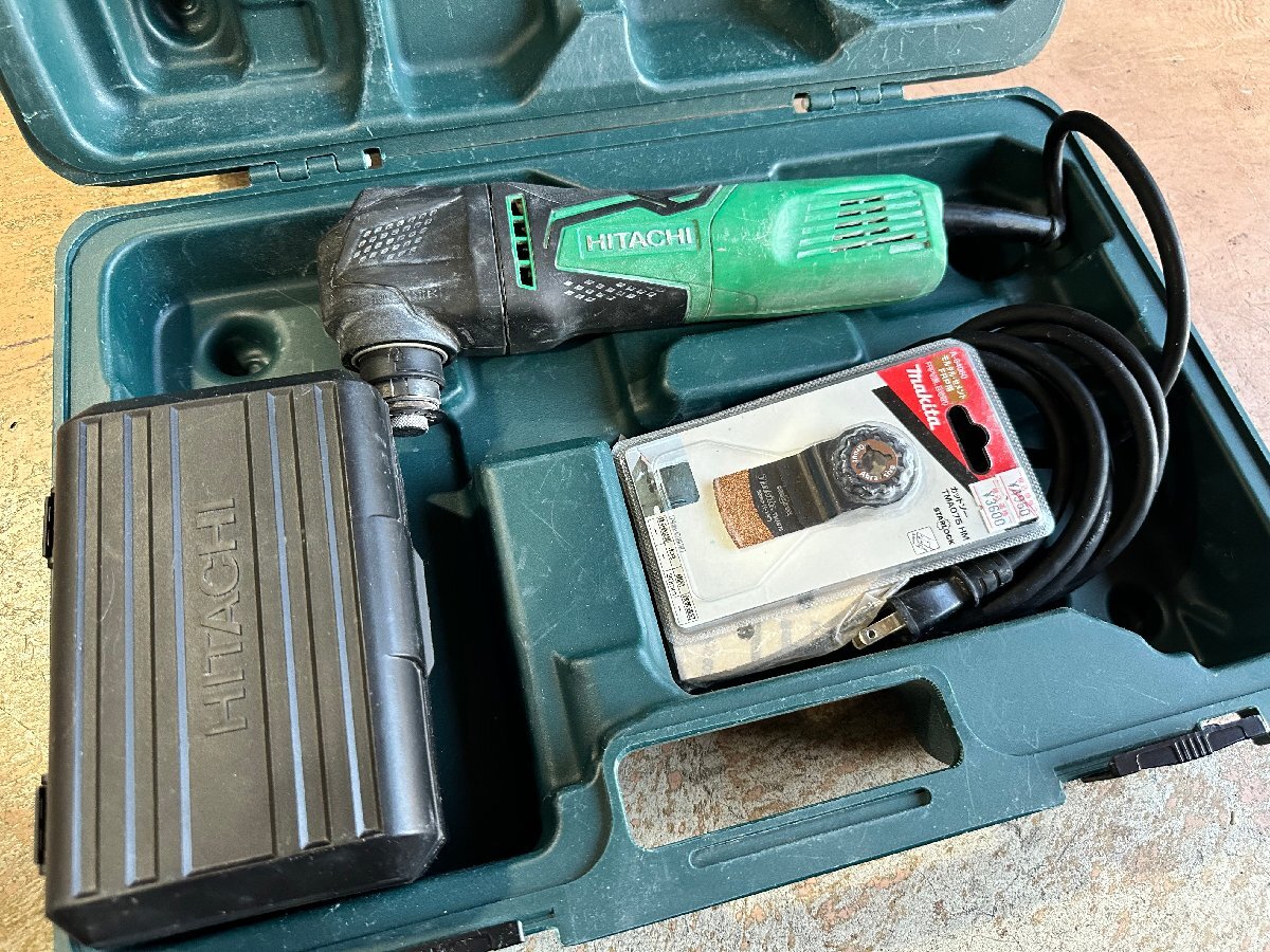 中古 日立工機 マルチツール CV350V 切断 剥離 切削 研磨機 電動工具 大工道具 HITACHI