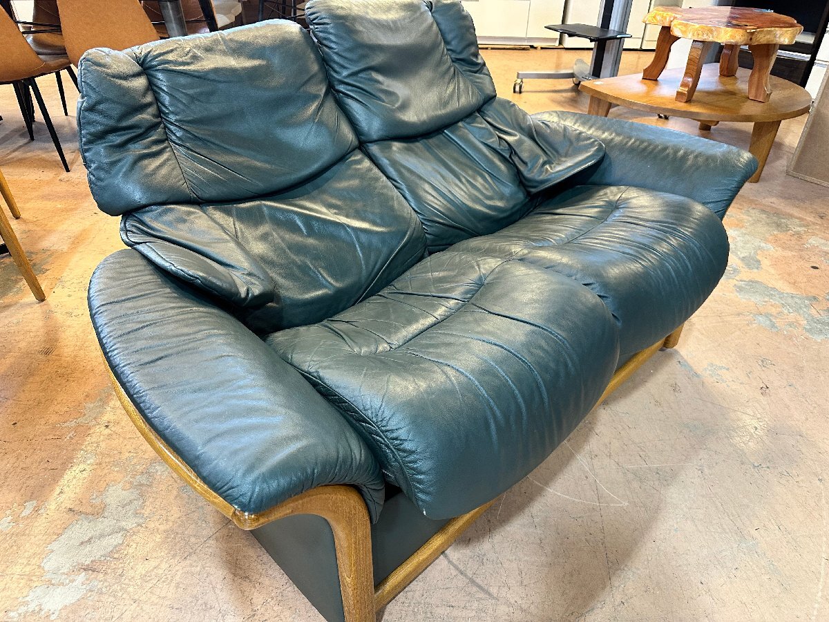 中古 EKORNES エルドラド 2人がけ リクライニングソファ 北欧 中古 EKORNES エルドラド 2人がけ リクライニングソファ 北欧