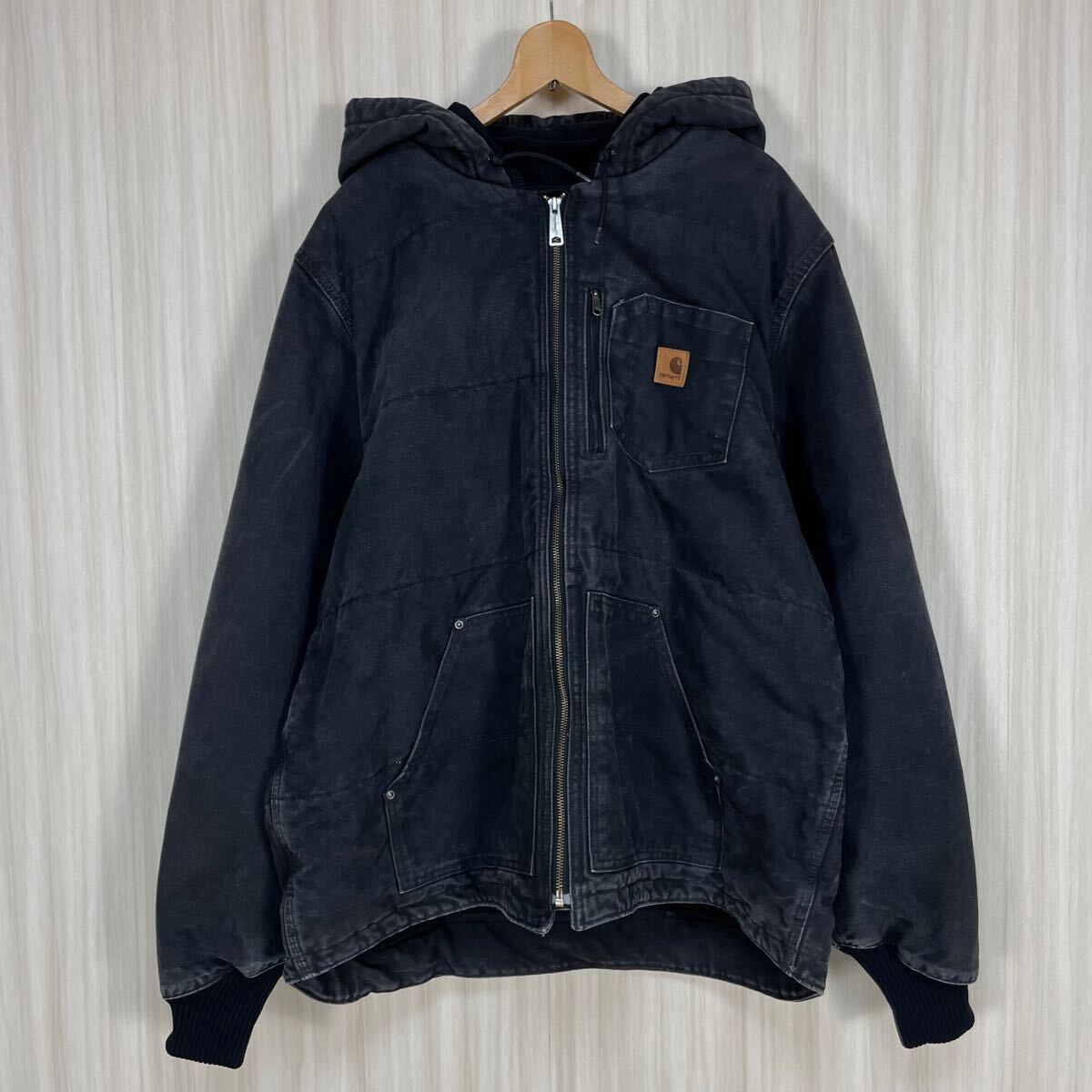 希少 メキシコ製 Carhartt カーハート 革ロゴ フリース裏地 希少 メキシコ製 Carhartt カーハート 革ロゴ フリース裏地