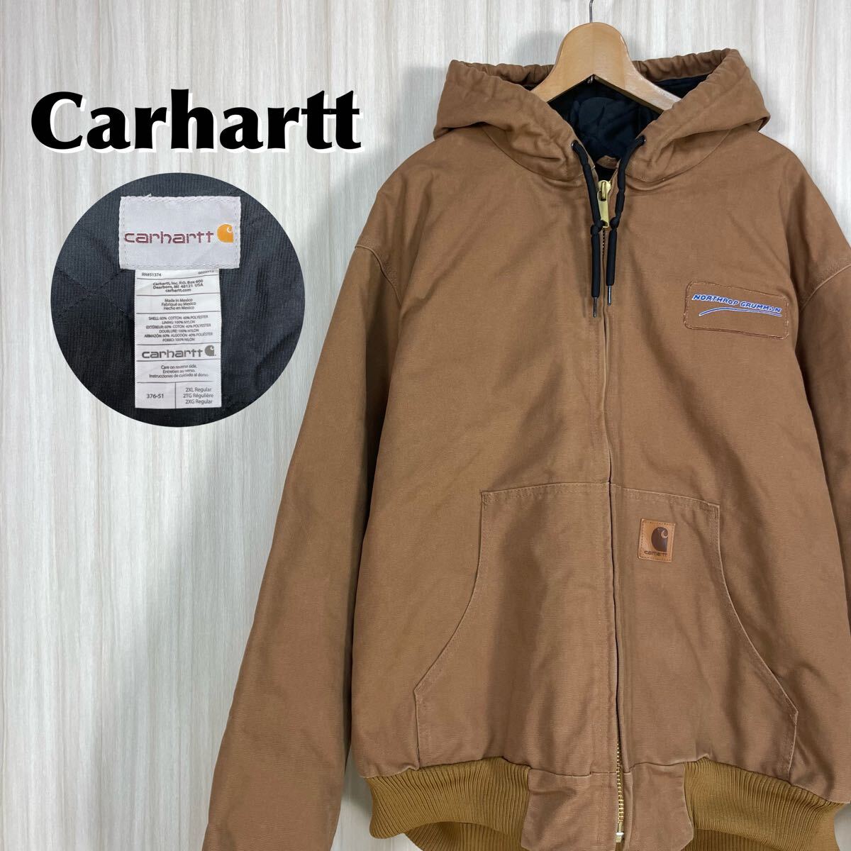 メキシコ製 企業物 Carhartt カーハート キルティングライナー メキシコ製 企業物 Carhartt カーハート キルティングライナー