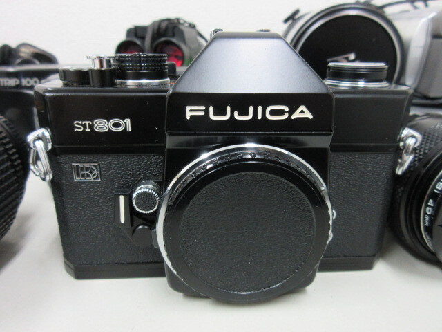  camera * lens etc. together FUJICA ST801 Canon demi EE17 OLYMPUS CAMEDIA C-2000 Z etc. junk together #62295~