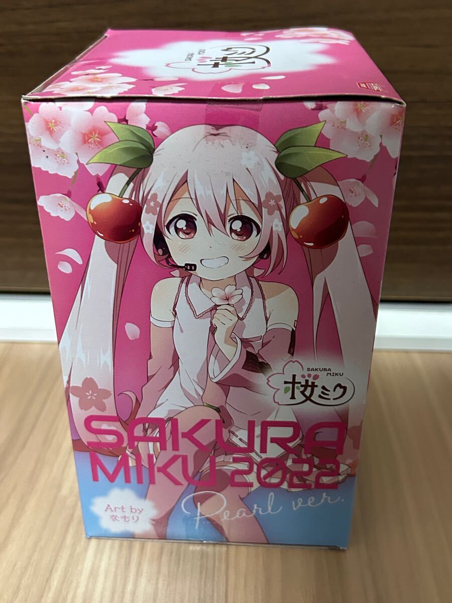 ★ 初音ミク ぬーどるストッパー フィギュア 桜ミク2022 パールver. ★ 新品 未開封_画像3