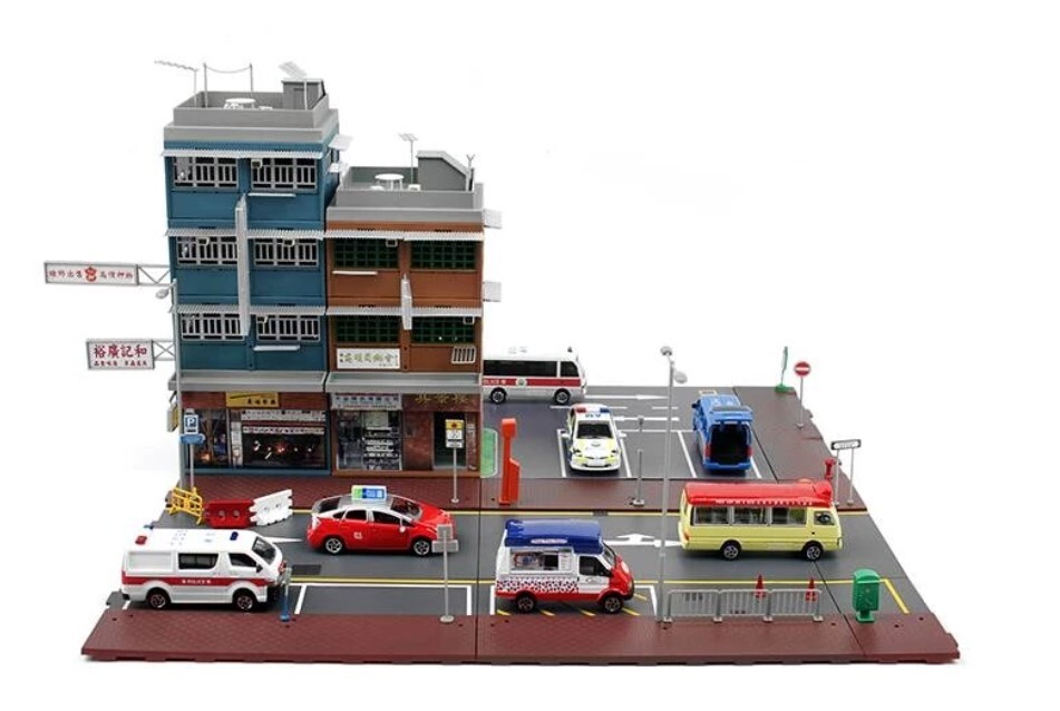 微影 Tiny 香港 Bd3 Hong Kong Old Tenements Street Diorama 微影 Tiny 香港 Bd3 Hong Kong Old Tenements Street Diorama