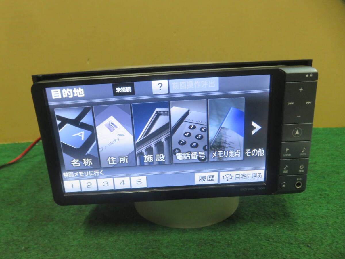  сенсорная панель обычный * гарантия работы есть *a-642* Toyota оригинальный HDD navi NHZN-W60G Full seg /Bluetooth встроенный *TV просмотр OK* корпус только 