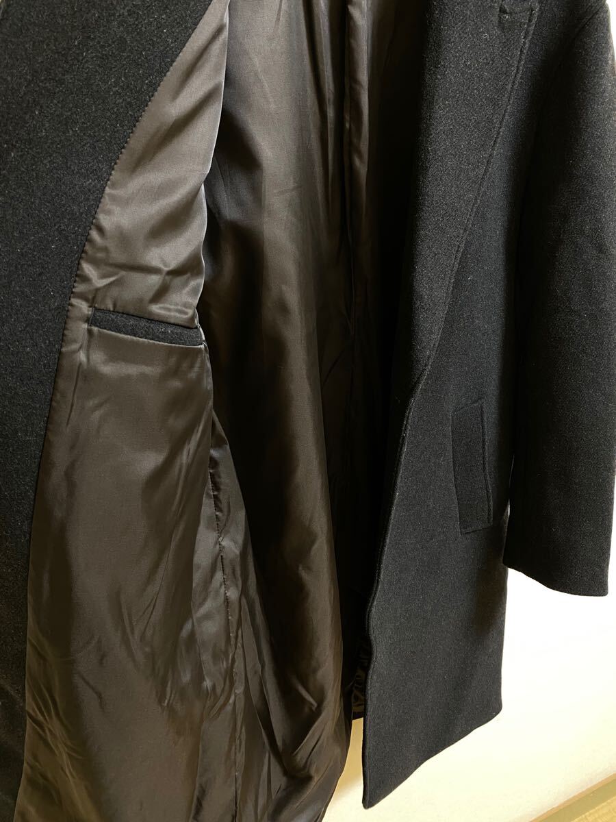 ZARA/チェスターコート/ブラック/サイズL/メンズ|Yahoo ZARA/チェスターコート/ブラック/サイズL/メンズ|Yahoo