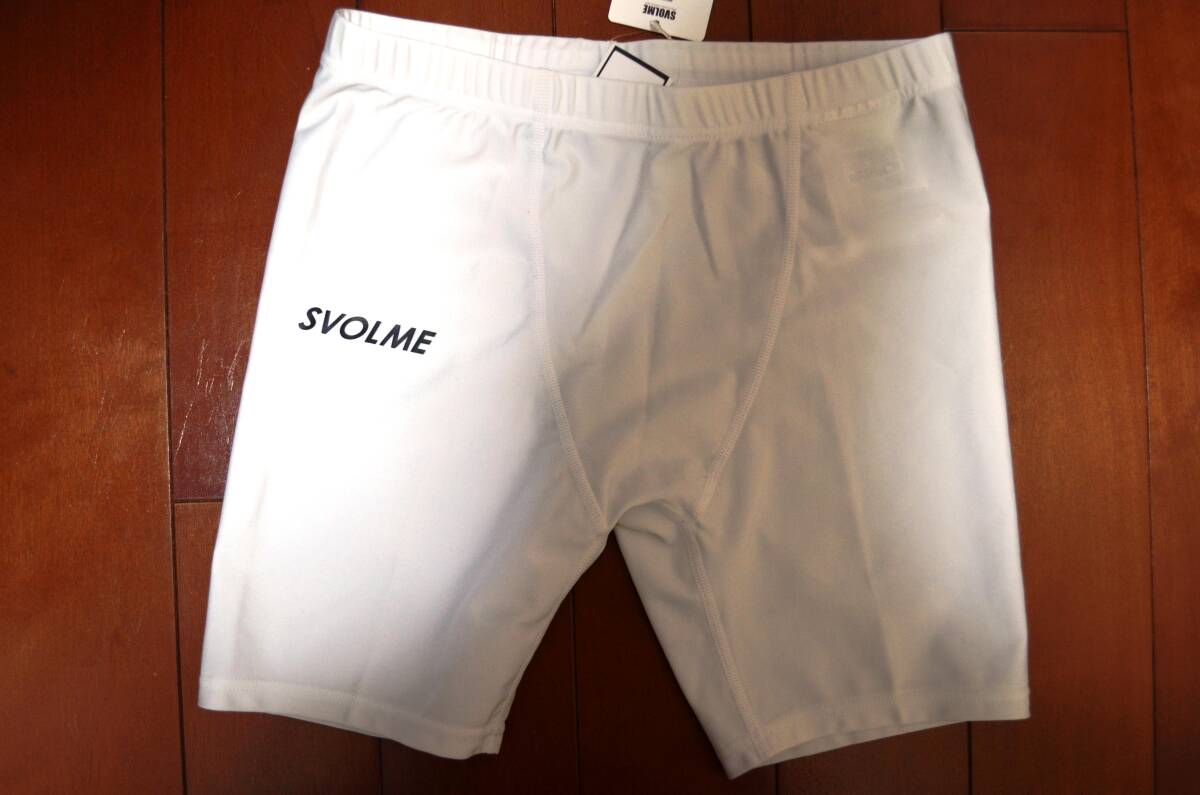 【iru-S82-L】超美品! 新品未使用 SVOLME スボルメ サッカー インナーパンツ スパッツ アンダーパンツ Ｍ
