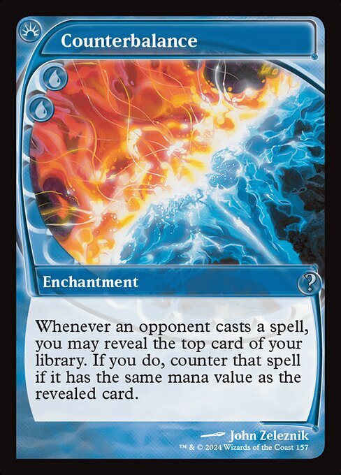 MTG ■青/英語版■(157)《相殺/Counterbalance》ミステリーブースター2 MB2 青U