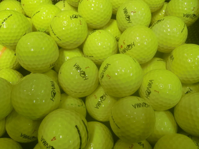 ロストボール　HONMA TW-X イエロー　１００球