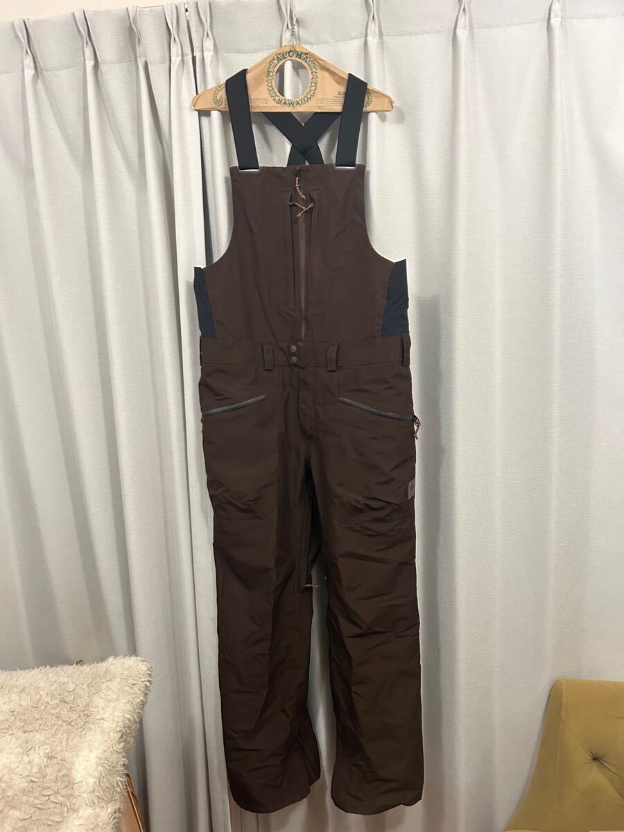 Burton Reserve BIB Gore-Tex 2L バートン リザーブ ビブパンツ　ブラウン色