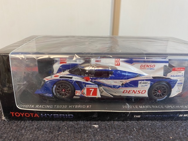 1/43 TOYOTA RACING TS030 HYBRID＃７ 2012 LE MANS SPECIFICATION WURZ/LAPIERRE/NAKAJIMA