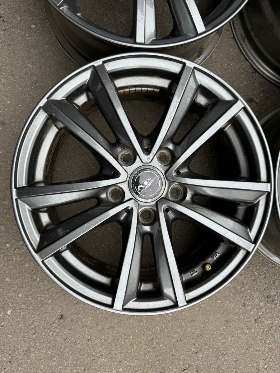 WEDS 社外 アルミホイール 4本セット 16×6.5J 5H PCD114.3 +53