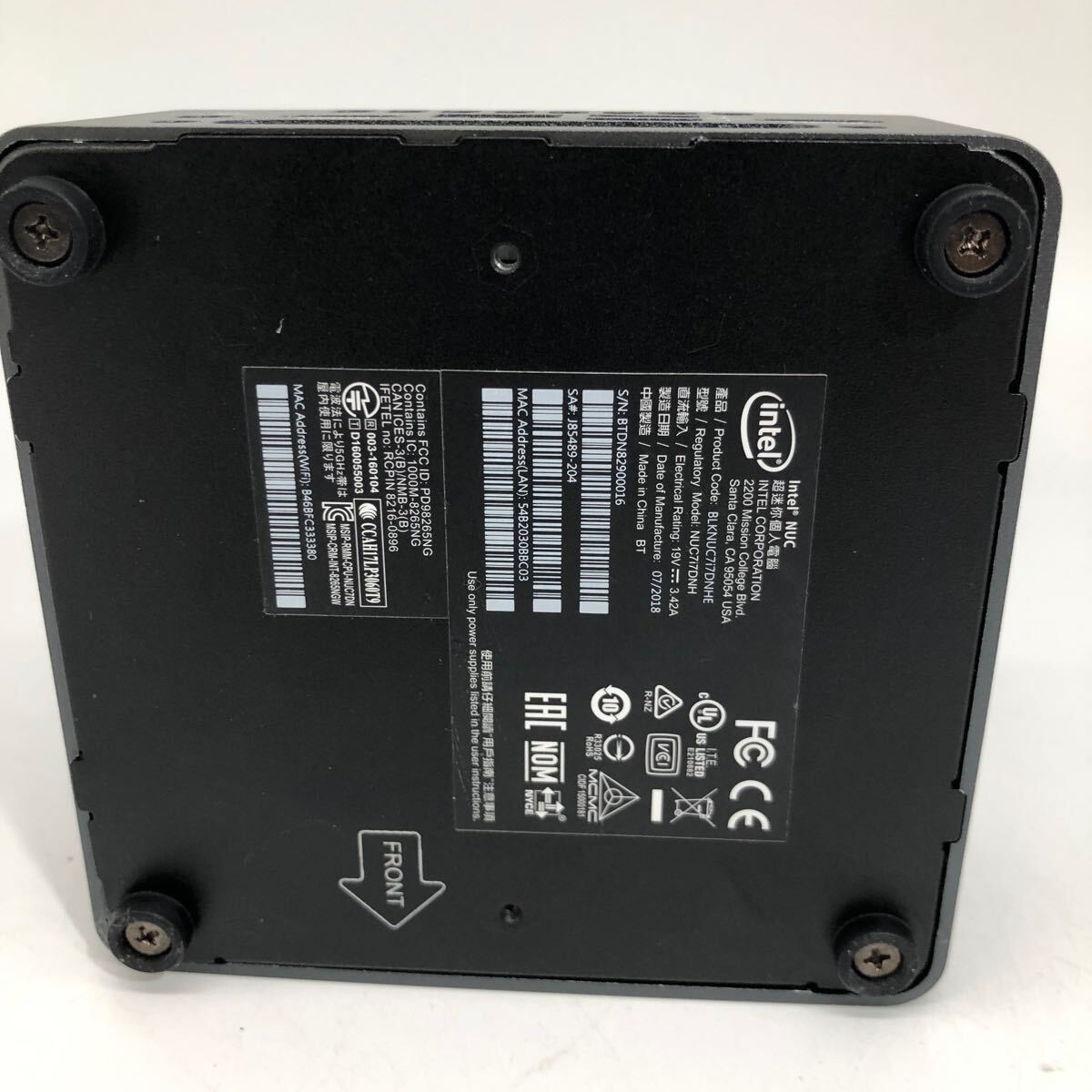 Dettagli dell'articolo ジャンク品 INTEL NUC デスクトップ Dettagli dell'articolo ジャンク品 INTEL NUC デスクトップ
