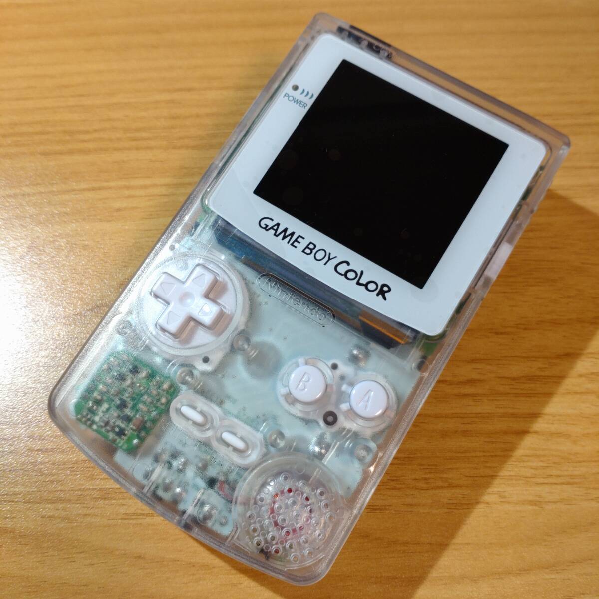 ゲームボーイカラー クリア OLED液晶(有機EL) GBC OLED #0458 ゲームボーイカラー クリア OLED液晶(有機EL) GBC OLED #0458
